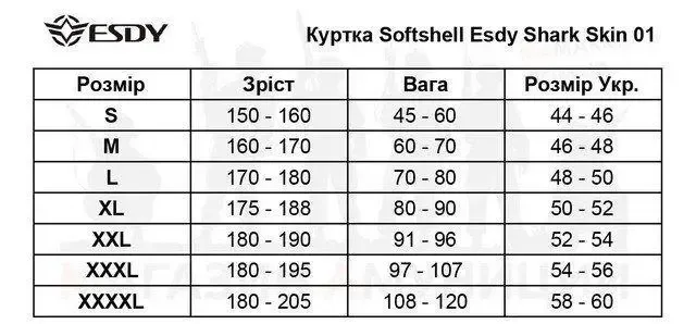 Демисезонный тактический костюм SOFT-SHELL EAGLE черный