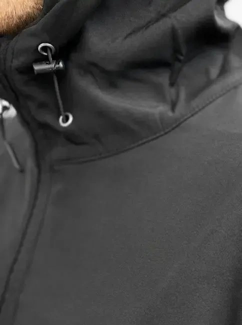Демисезонный тактический костюм SOFT-SHELL EAGLE черный