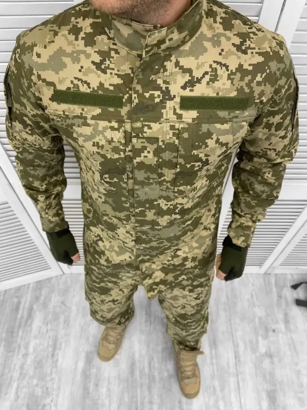 Военный костюм камуфляж ХБ Пиксель