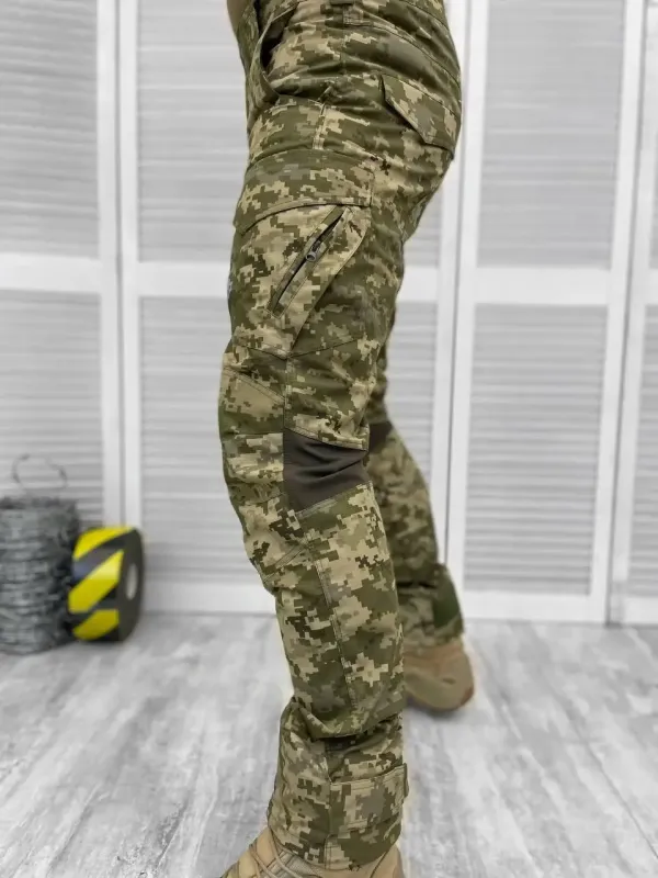 Выбор ВСУ Солдатские тактические демисезонные штаны R-Military пиксель