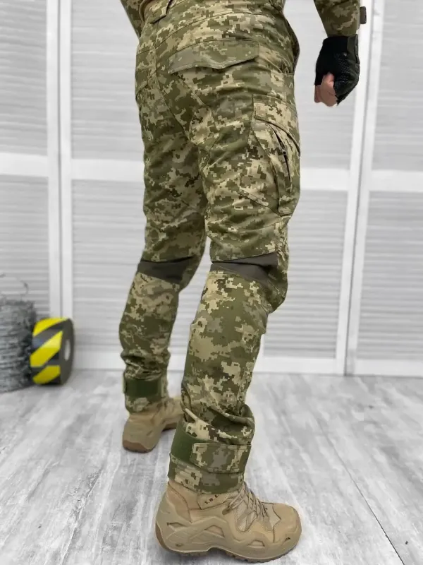 Выбор ВСУ Солдатские тактические демисезонные штаны R-Military пиксель