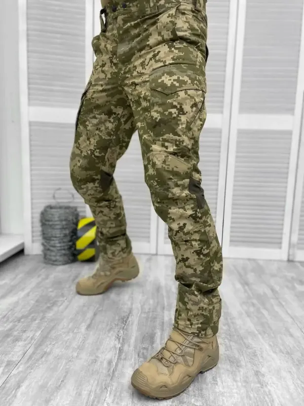 Выбор ВСУ Солдатские тактические демисезонные штаны R-Military пиксель