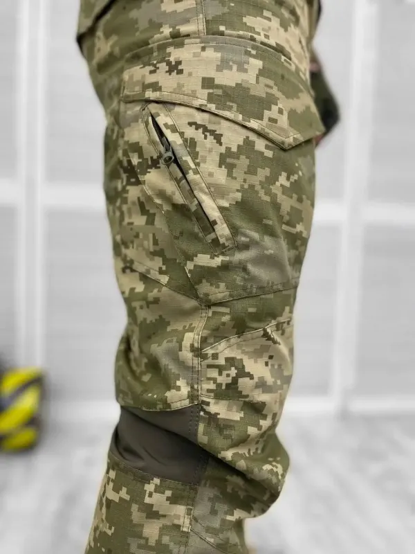 Выбор ВСУ Солдатские тактические демисезонные штаны R-Military пиксель