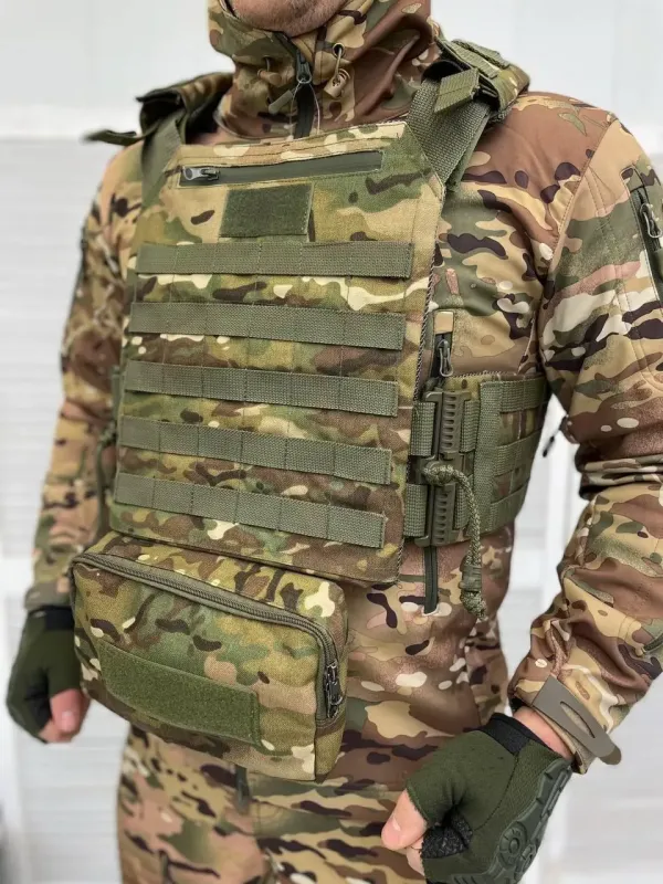 Плитоноска, быстрый сброс Мультикам М16