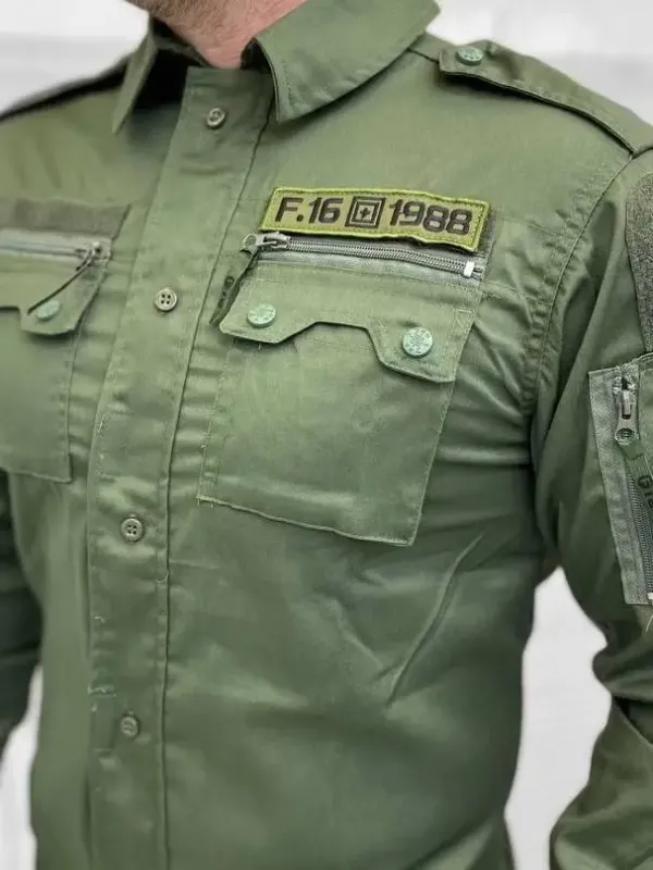 Военный камуфляжный костюм (Олива) F16