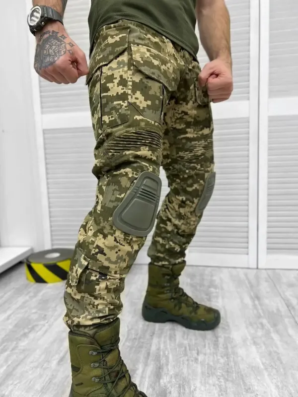 Военные тактические штаны демисезонные G3 Пиксель