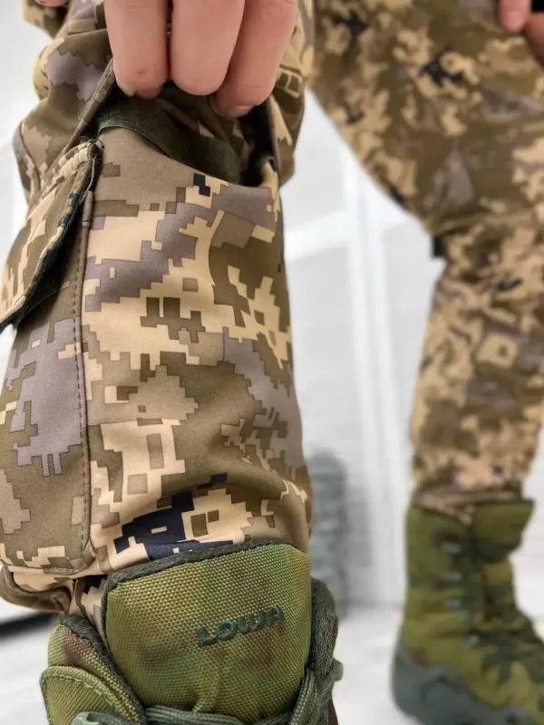 Костюм тактический Пиксель ВСУ (Softshell) Рыцарь