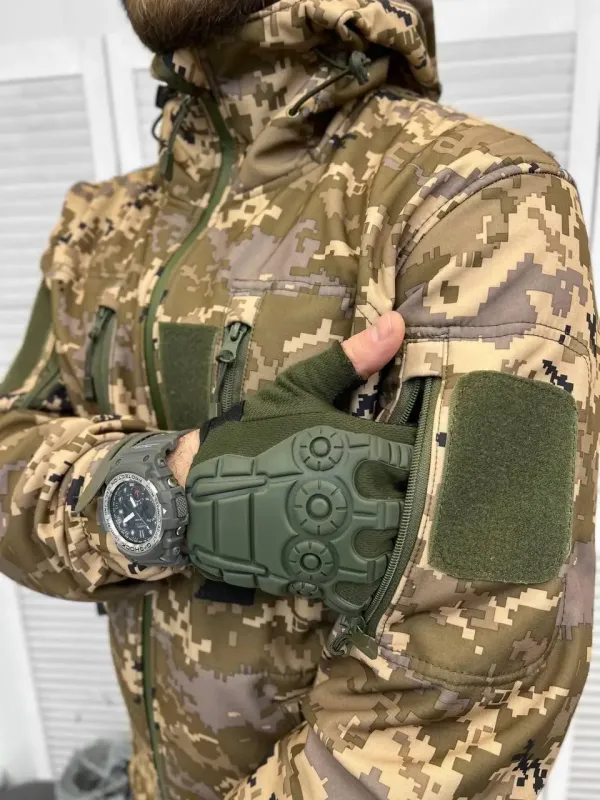 Костюм тактический Пиксель ВСУ (Softshell) Рыцарь