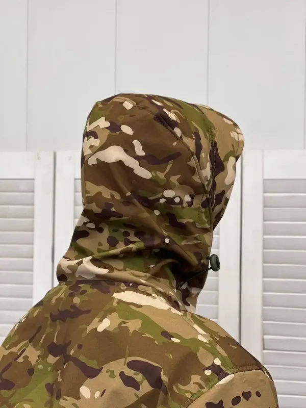 Демисезонная тактическая куртка SOFT-SHELL Tactique Мультикам