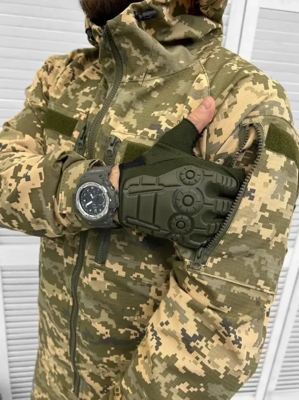Военная демисезонная куртка Рип-Стоп пиксель 5.11