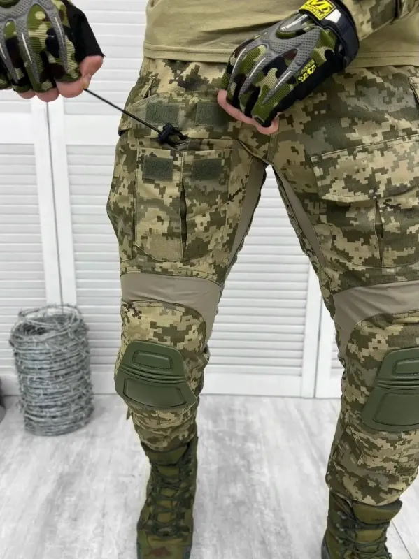 Костюм солдатский тактический К8 Teflol Пиксель