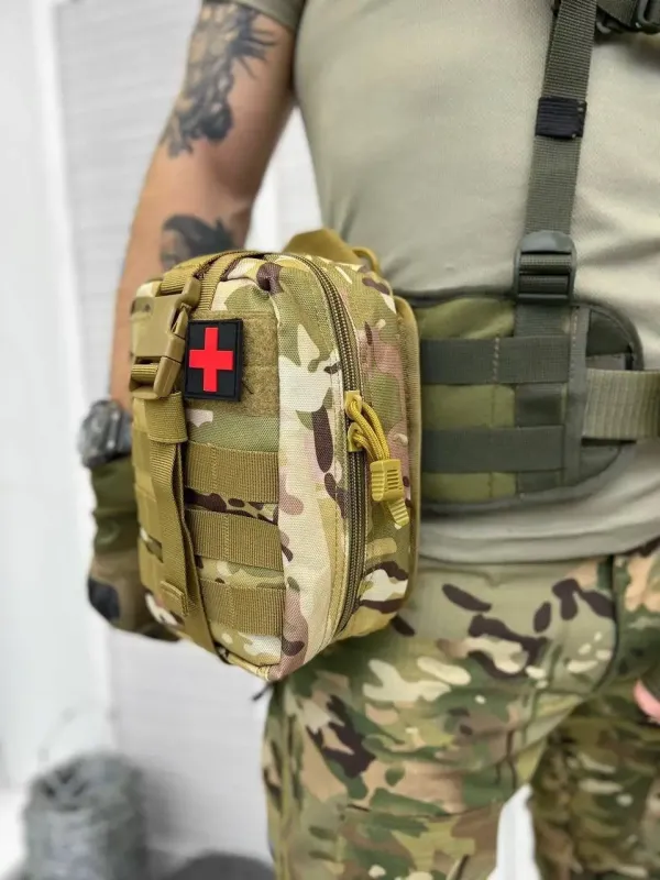 Военная аптечка МТП (подсумок) Быстрый сброс