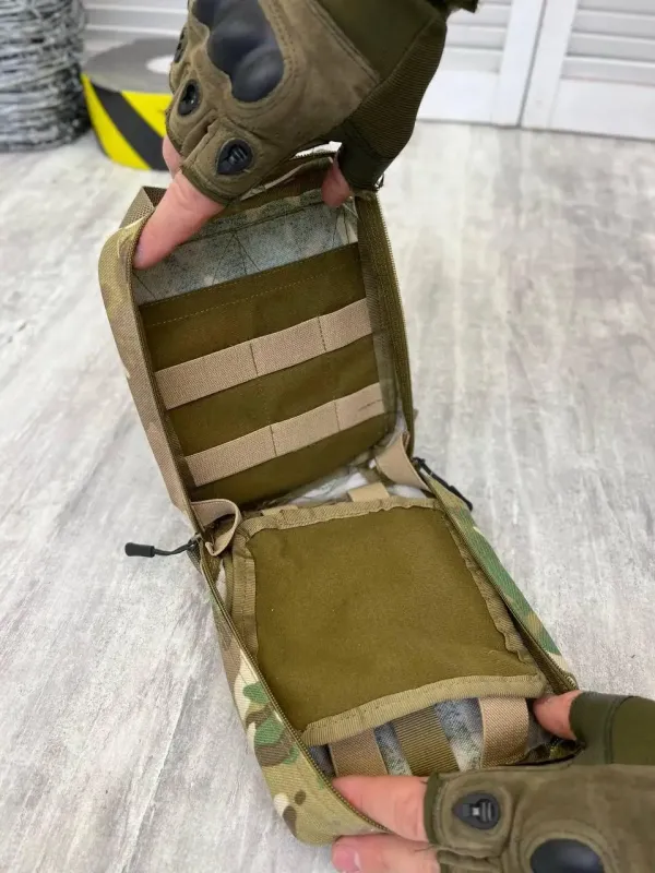 Военная аптечка МТП (подсумок) Быстрый сброс