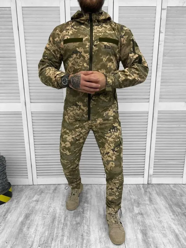Армейский летний костюм камуфляжный 5.11 (Пиксель)
