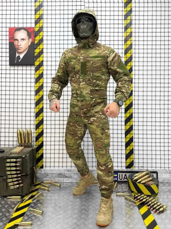Военный костюм разведчика горка (Мультикам)