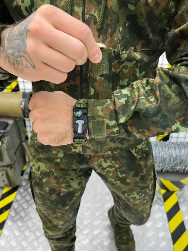 Армейский костюм тактический (Грета) "Defender" Bundeswear Flaktarn