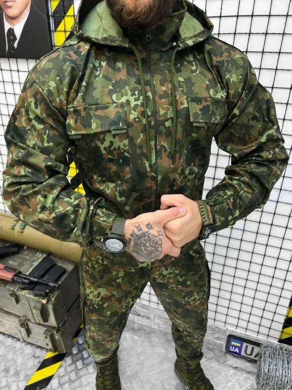 Армейский костюм тактический (Грета) "Defender" Bundeswear Flaktarn