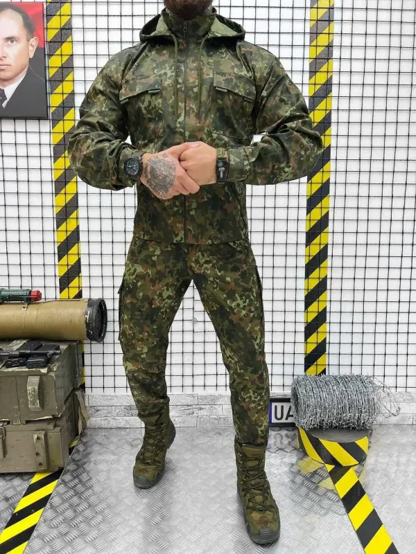 Армейский костюм тактический (Грета) "Defender" Bundeswear Flaktarn