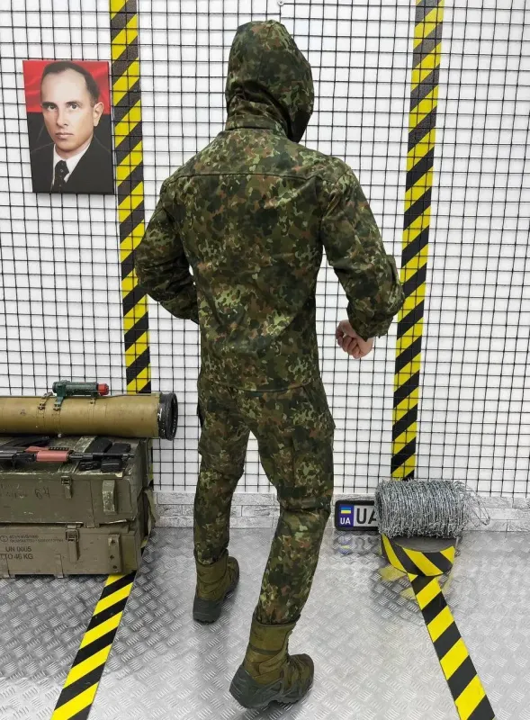 Армейский костюм тактический (Грета) "Defender" Bundeswear Flaktarn