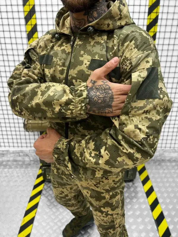 Военный Тактический камуфляжный костюм Рип-стоп (Пиксель) Pentagon