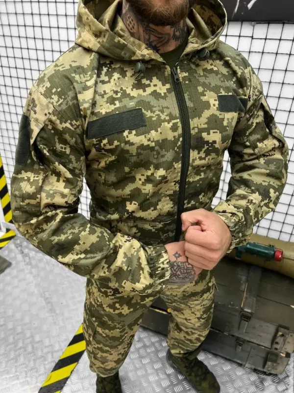 Военный Тактический камуфляжный костюм Рип-стоп (Пиксель) Pentagon