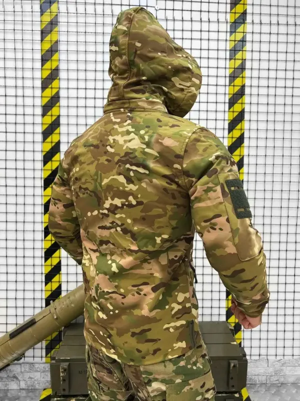 Армейская осенняя куртка SOFT-SHELL Мультикам (SQUAD)