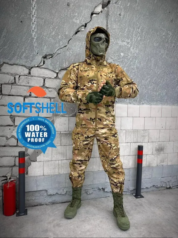 Демисезонный костюм софтшел Softshell legend мультикам ВТ7606