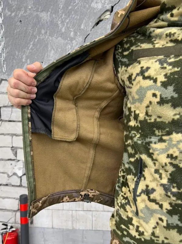 Военный Костюм Пиксель 4в1 (софт-шелл)