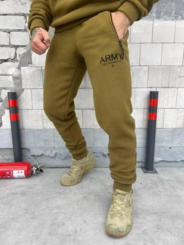 Флисовый тактический костюм (Койот) ARMY