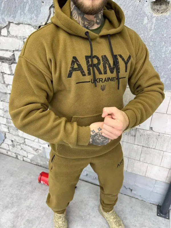Флисовый тактический костюм (Койот) ARMY