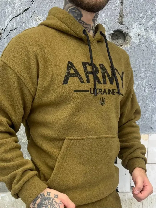 Флисовый тактический костюм (Койот) ARMY