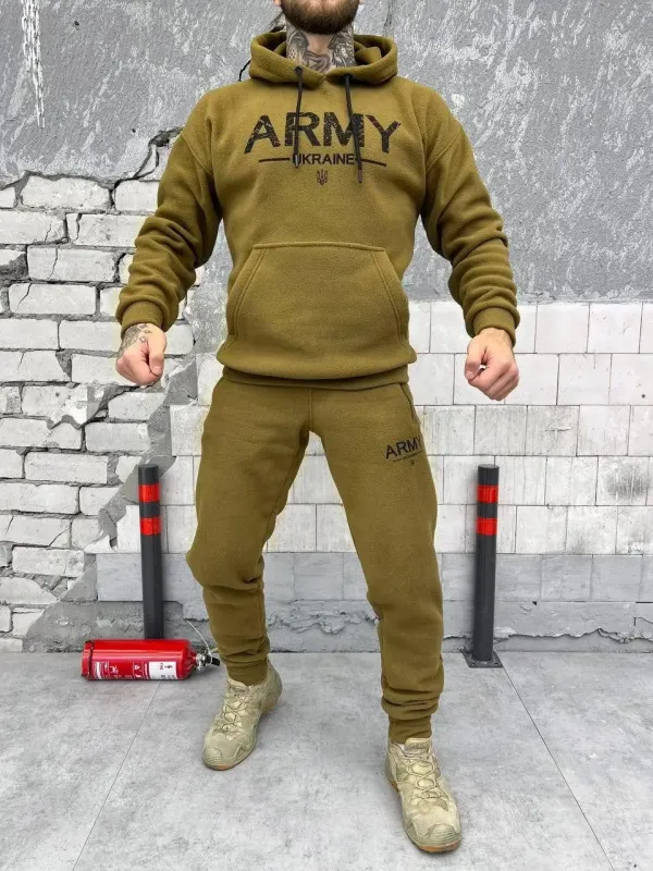 Флисовый тактический костюм (Койот) ARMY