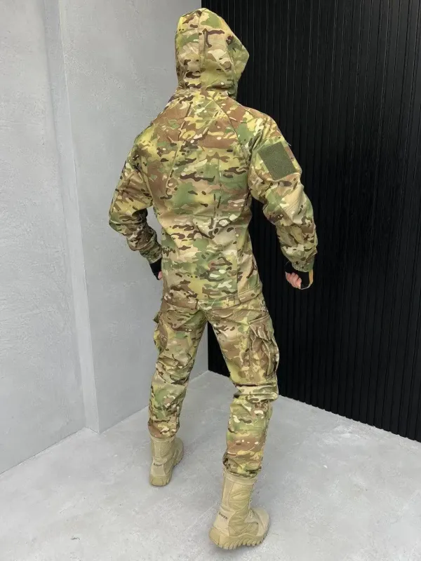 Военный Тактический водостойкий костюм софтшел softshell мультикам recona ВТ6588 (31 - 03)