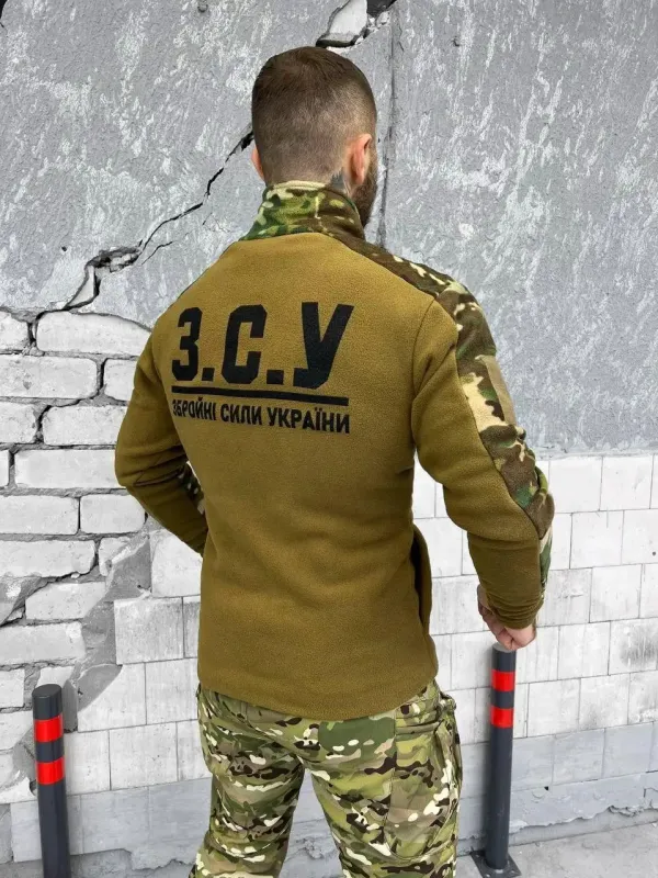 Выбор ВСУ Армейская флисовая кофта Койот-Мультикам (ЗСУ)