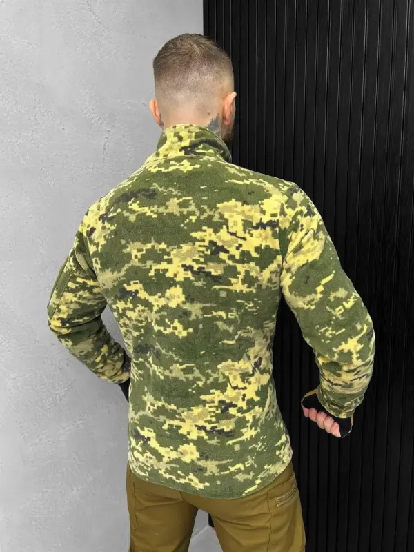 Выбор ВСУ Армейская тактическая флисовая кофта Пиксель (Tora)