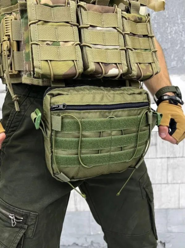 Тактический напашник Олива Cordura 500D