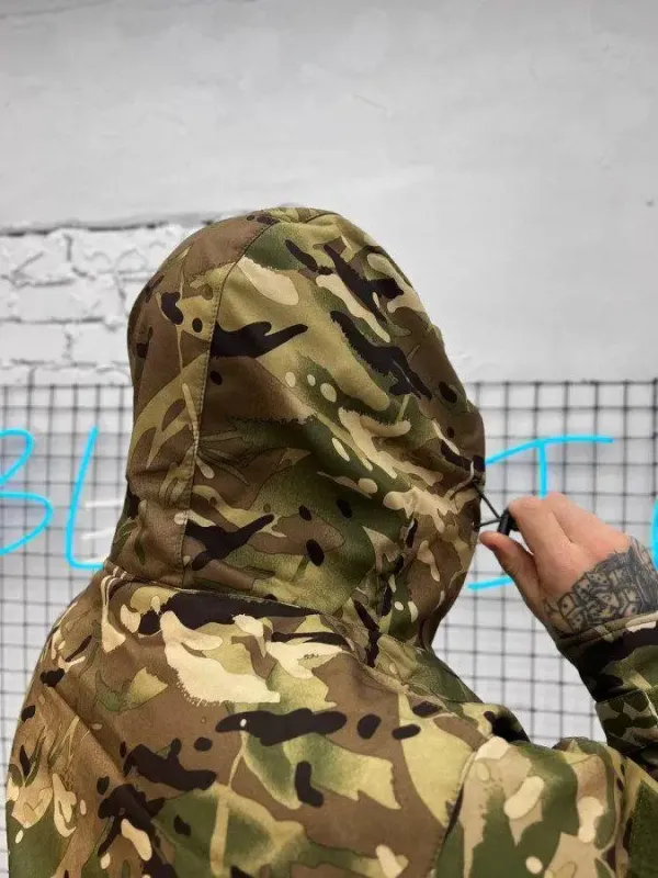 Демисезонная тактическая куртка SOFT-SHELL Мультикам (Sniper)