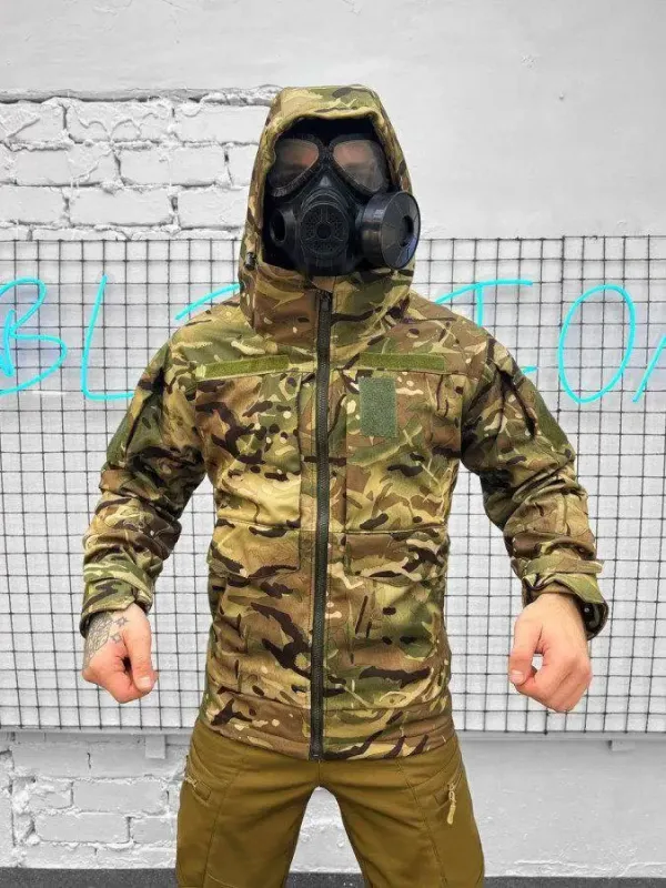 Демисезонная тактическая куртка SOFT-SHELL Мультикам (Sniper)