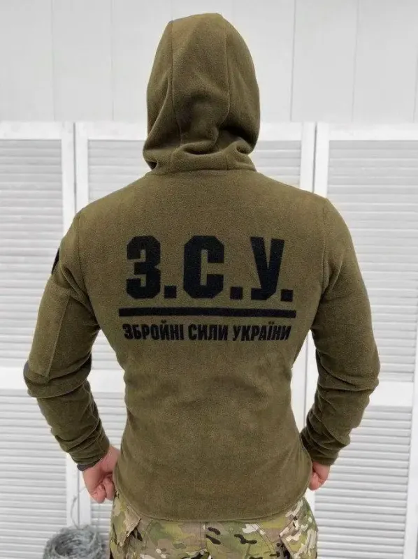 Выбор ВСУ Армейская тактическая флисовая кофта Олива (ВСУ)