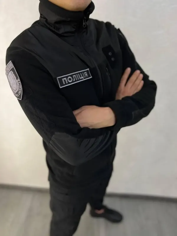 Служебная тактическая флисовая кофта Police (Hay Tech)