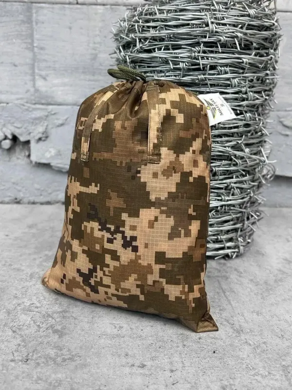 Военный маскировочный костюм дождевик (Пиксель) GEN2