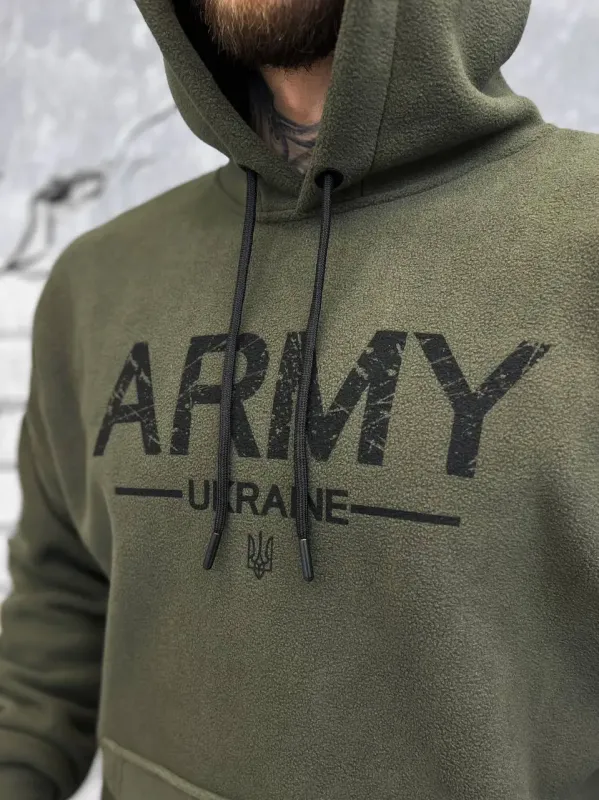 Флисовый тактический костюм (Олива) ARMY