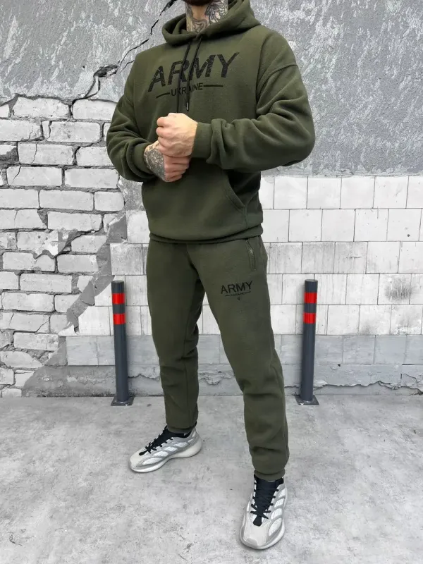 Флисовый тактический костюм (Олива) ARMY