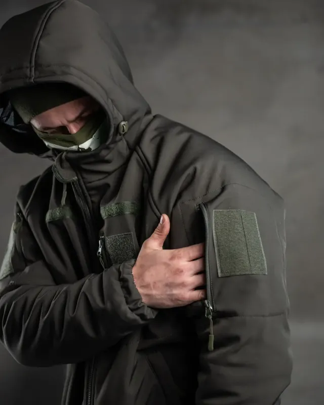 Военная форма Зимний тактический костюм олива OMNI-HEAT Wolfenstein ВТ6501(32 - 03)