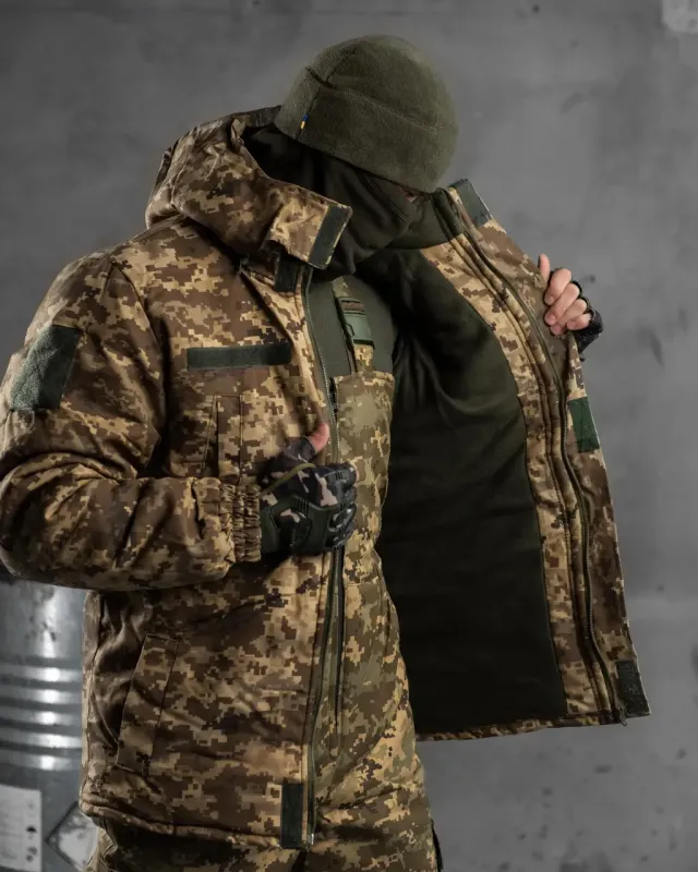 Зимний армейский костюм пиксель Аvenger ВТ6600 (K1 1 - 02)