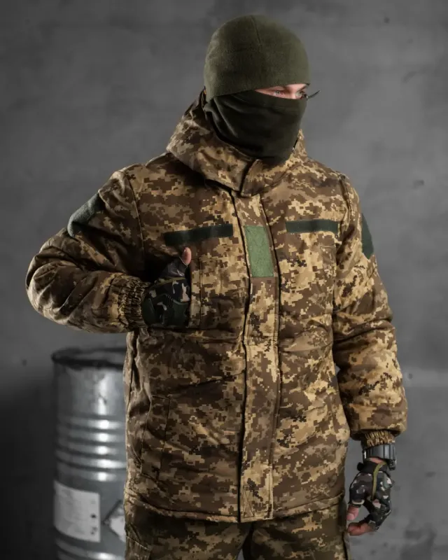 Зимний армейский костюм пиксель Аvenger ВТ6600 (K1 1 - 02)