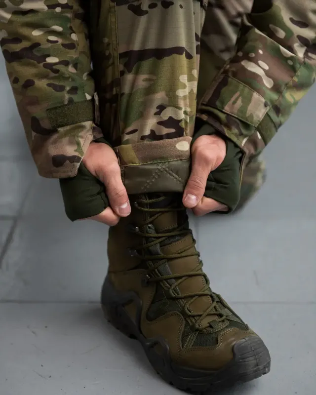 Зимний полевой тактический костюм мультикам CORDURA ВТ6056