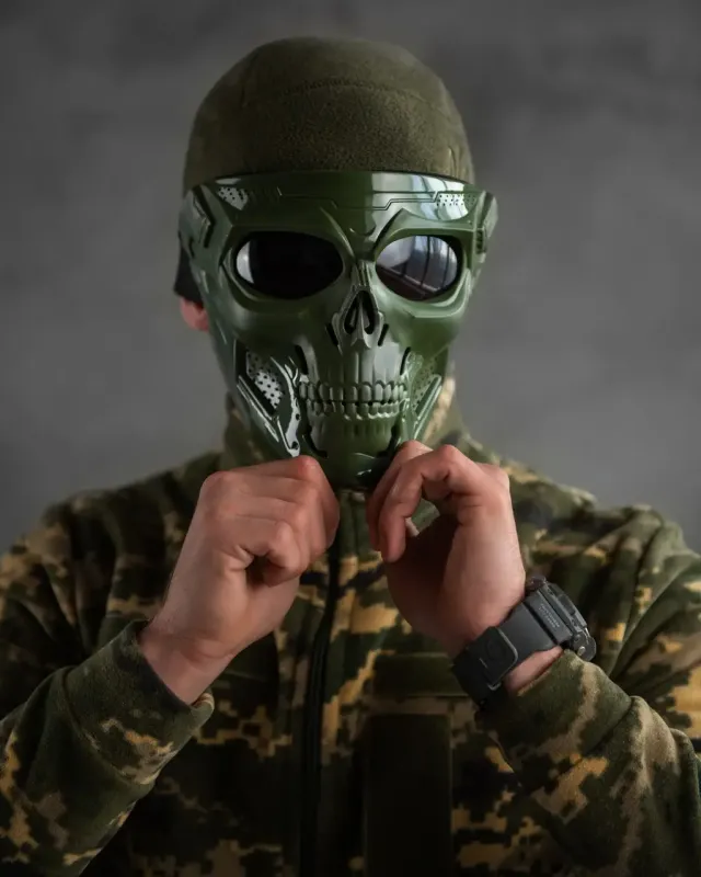 Маска Череп Олива