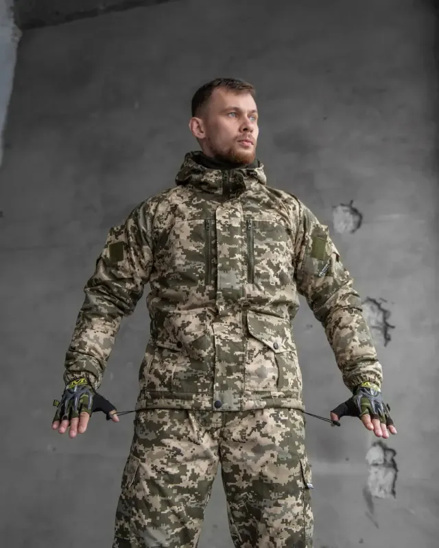 Зимний костюм пиксель Oblivion tactical К8 ВТ6827