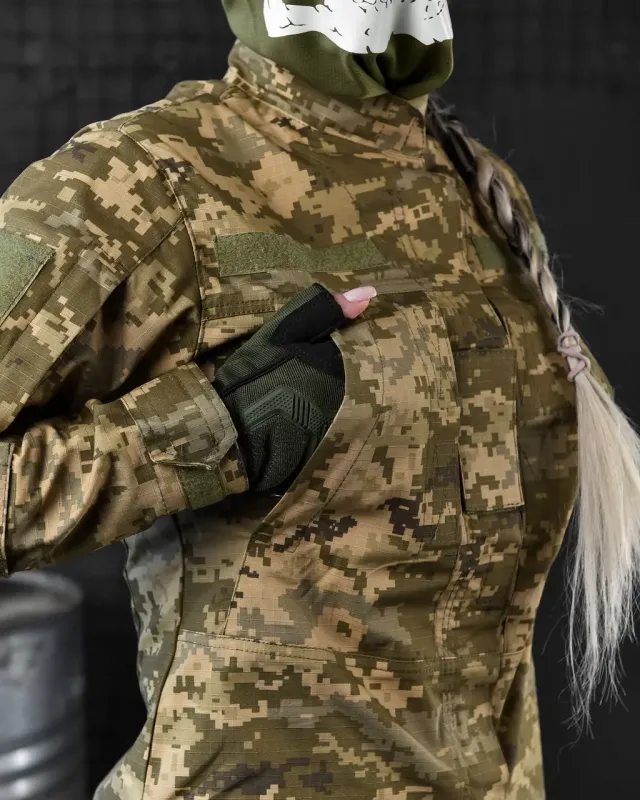 Женский костюм уставный пиксель ВТ6590(5 - 02)